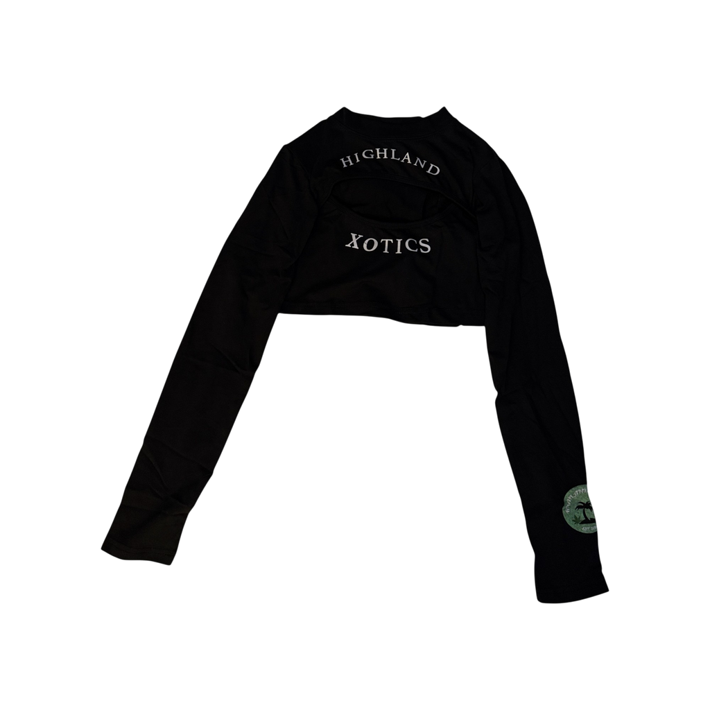 “Shit Hits Different” crop top