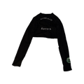 “Shit Hits Different” crop top