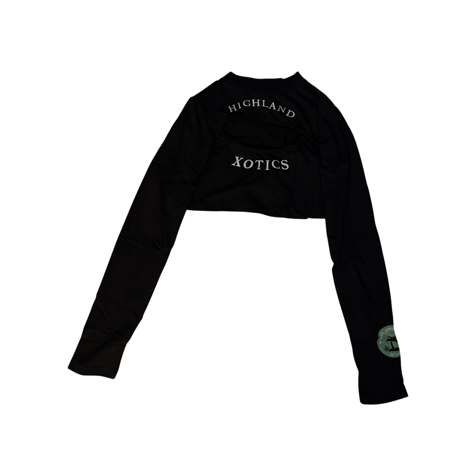 “Shit Hits Different” crop top