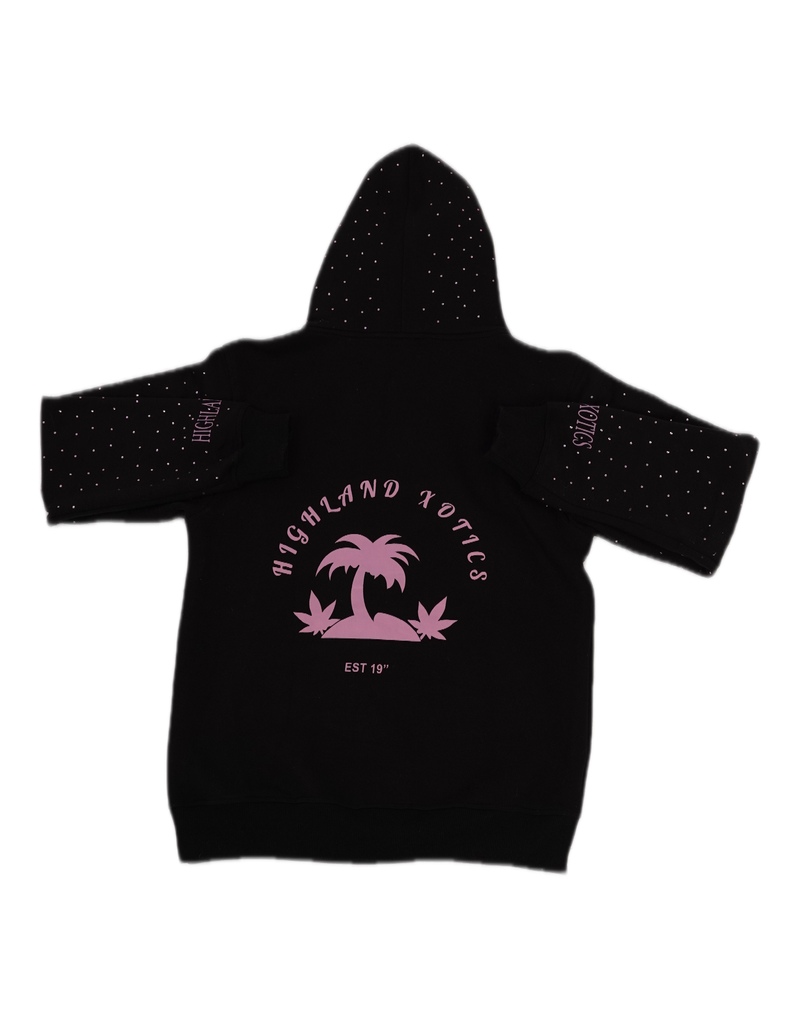 Black/Pink Hoodie