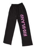 Black/Pink Sweatpant